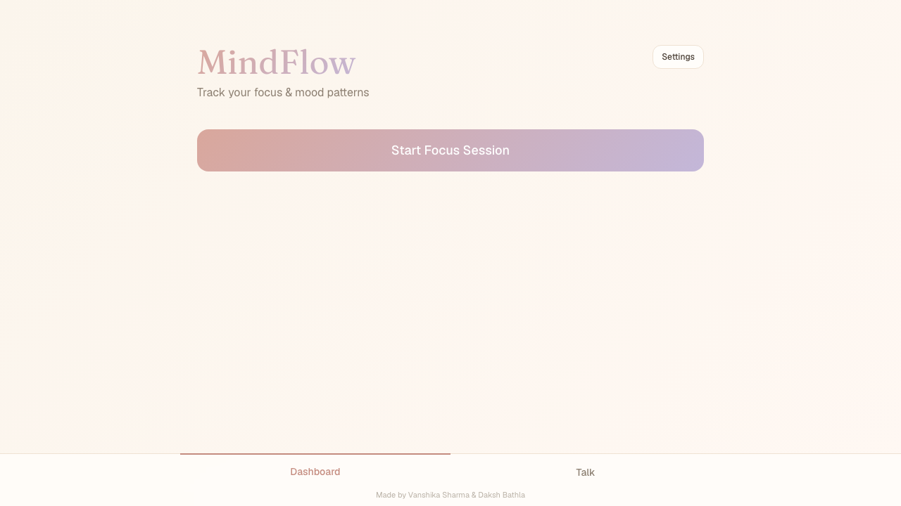 MindFlow interface preview